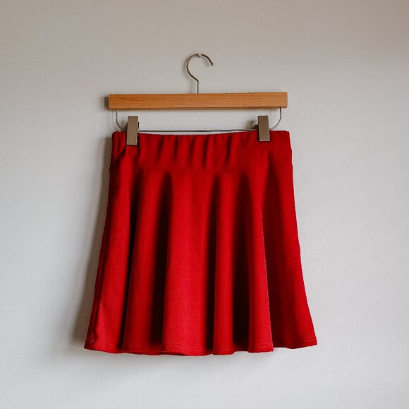 Amazon Red Hot Skater Skirt - Picture 2 of 2